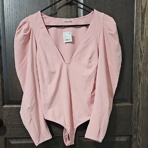 NWT Free People Va Va Voop Bodysuit